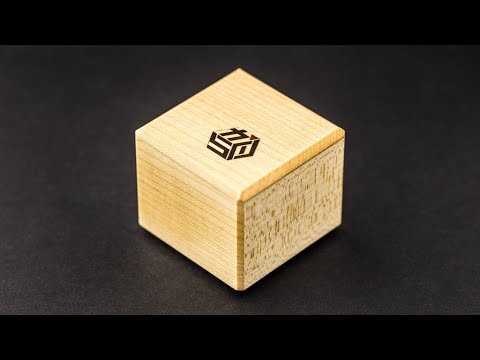 Karakuri small box #5. Easy to take apart, hard to understand how it works.