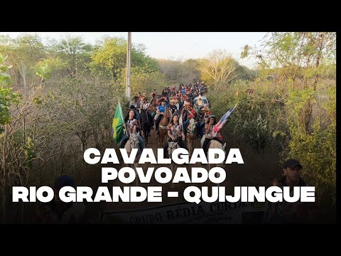 Cavalgada do Povoado Rio Grande, Quijingue - BA
