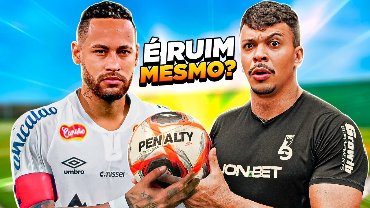 NEYMAR RECLAMOU DA BOLA, E EU TESTEI ELA 😱 será que é ruim?!