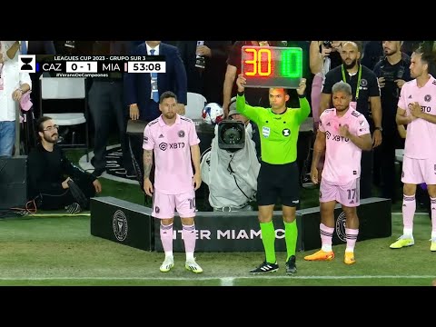 The Day Lionel Messi Substituted & Change The Game for Inter Miami