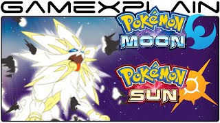 Pokémon Sun & Moon - Solgaleo & Lunala Phases Revealed + Pikapek, Yungoos, & Grubbin Details