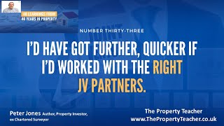 40 Learnings From 40 Years in Property. No 33: Working With The Right People Makes The Difference