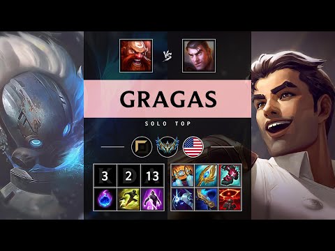 Gragas Top vs Jayce - NA Challenger Patch 25.17