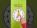 Learning To Tell Time! ⏰ #shorts #kids #learn