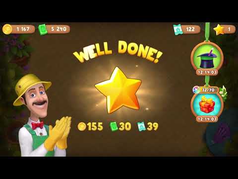 Gardenscapes Level 2725 With No Boosters - Super Hard Level - Dining Room Makeover: Fireplace Screen