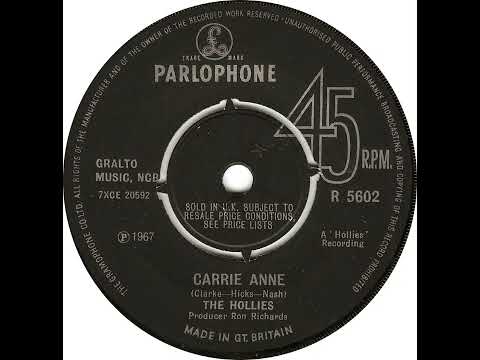 UK New Entry 1967 (144) The Hollies - Carrie Anne