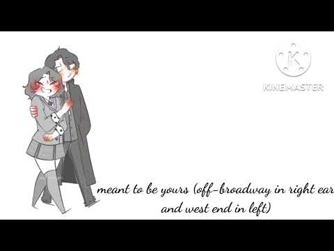 meant to be yours - heathers the musical (off- broadway in right ear and west end in left ear)