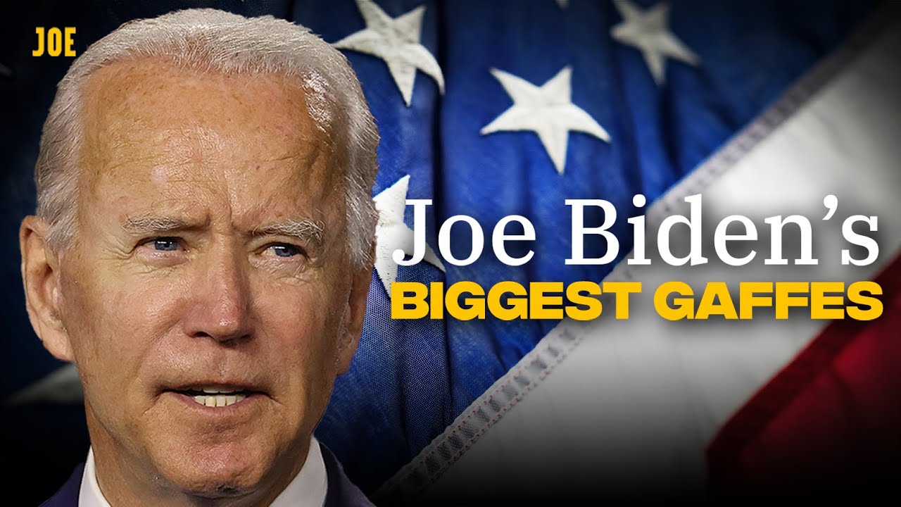 Joe Bidenâs biggest gaffes and weirdest moments