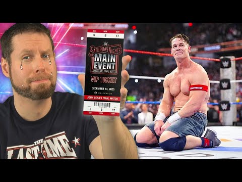 Ich habe 15.000 Dollar bezahlt, um mich von John Cena zu verabschieden.