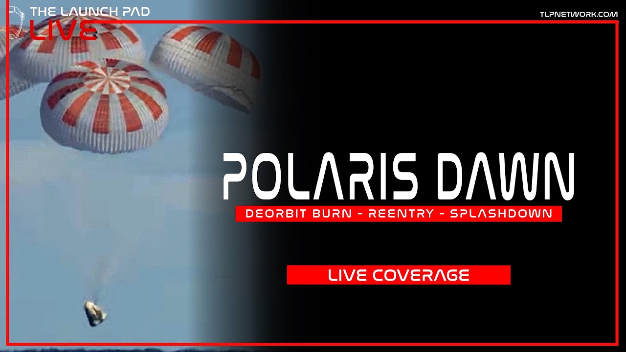 LIVE! SpaceX Polaris Dawn Splashdown