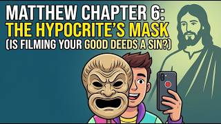 Matthew Chapter 6: The Hypocrite’s Mask (Is Filming Your Good Deeds a Sin)
