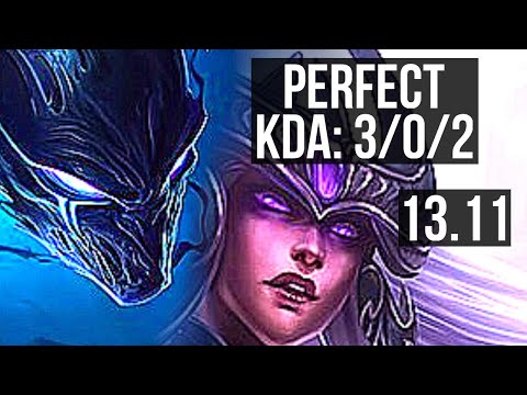 NOCTURNE vs SYNDRA (MID) | 3/0/2, 400+ games | KR Master | 13.11
