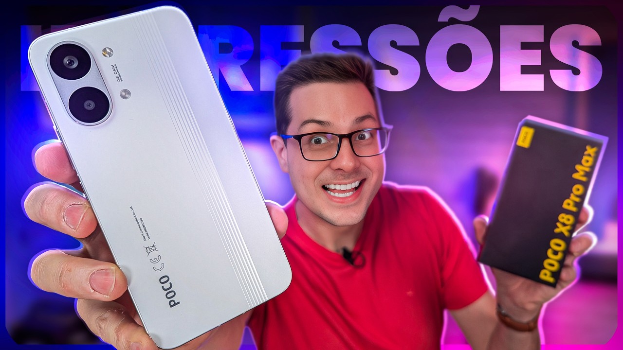 Poco X8 Pro Max: 8.500mAh de BATERIA e POTÊNCIA ABSURDA!