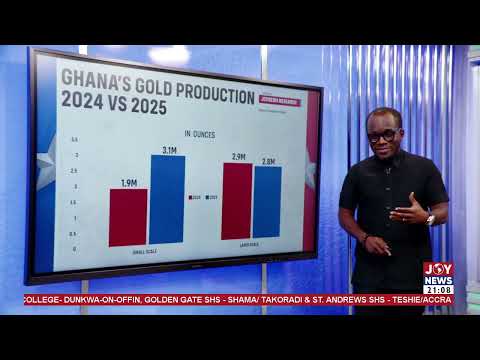 GoldBod operations: Gold exports rose from US$10.3bn in 2024 to US$20.9bn in 2025.