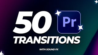 50 Free Transitions Pack for Premiere Pro | Works All Versions