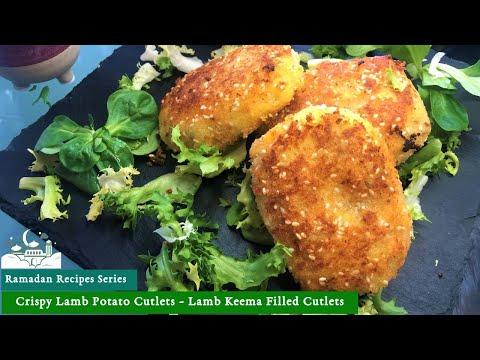 Lamb And Potato Cutlets - How To Make Minced Lamb and Potato Cutlets | آلو اور قیمہ کے کٹلس کباب