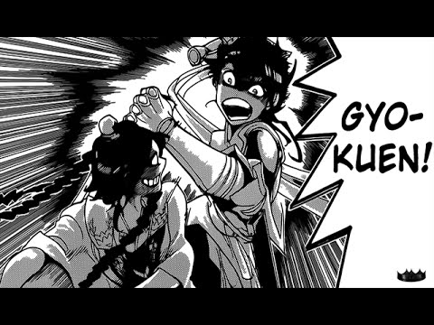 Magi: The Labyrinth Of Magic HAKURYUU Vs GYOKUEN Chapters 245 - 250 Review -  マギ