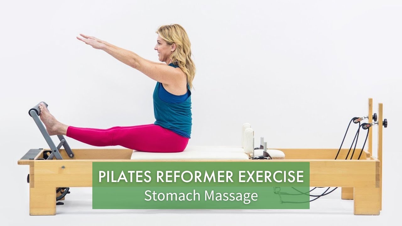 Pilates Reformer Exercise: Stomach Massage | Pilates Anytime