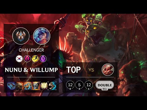 Nunu & Willump Top vs Vladimir - KR Challenger Patch 10.14