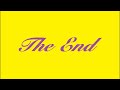 The End A Miramax Films Release 1981 The Bird Of Truth Closing Variant