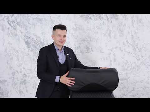 Компьютерное кресло CHIEF кож/зам/ткань, черный/черный стеганный/черный, 36-6/36-6/11 арт.12851 в Новосибирске - видео 18