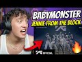 South African Reacts To BABYMONSTER DANCE PERFORMANCE VIDEO Jenny From The Block