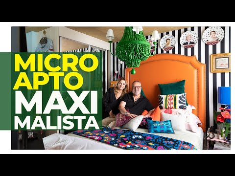 MINI APARTAMENTO COM DECORAÇÃO MAXIMALISTA, CHEIA DE ESTAMPAS E COM DICAS PARA ESPAÇOS PEQUENOS