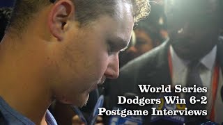 World Series Game 4 Postgame Interviews | Los Angeles Times