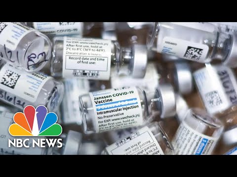 FDA Pauses Johnson & Johnson Vaccine Rollout After Cases Of Rare Blood Clots | NBC News NOW