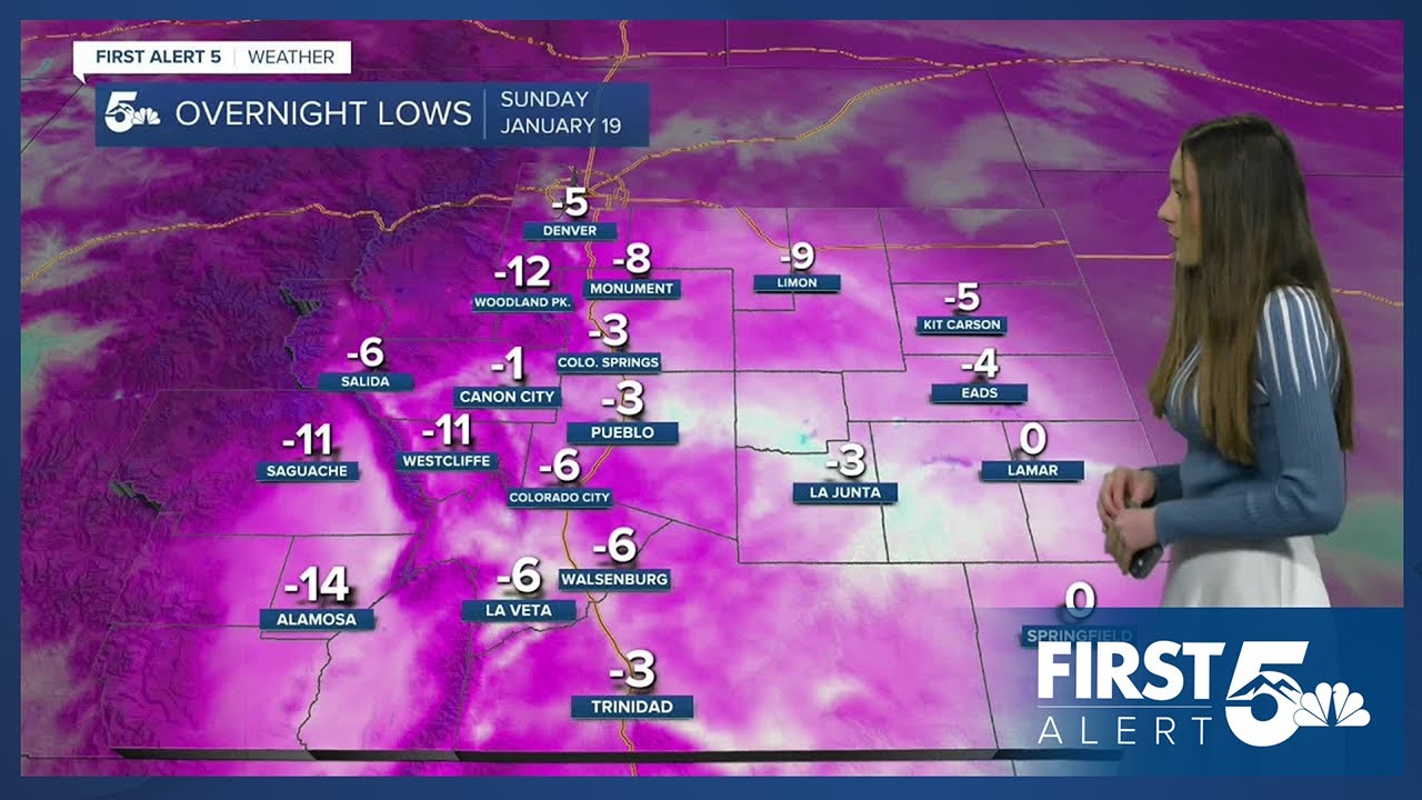 Dangerously cold temperatures will arrive with this next arctic blast