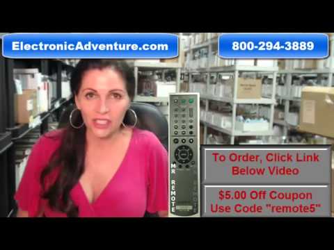 Original Sony RMT-D141A DVD Remote Control Coupon $5 Off - ElectronicAdventure.com