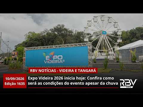 RBV Notícias Videira e Tangará - 10/09/2026 - Edição 1635