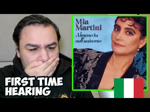 FIRST TIME HEARING Mia Martini - Almeno tu nell'universo REACTION