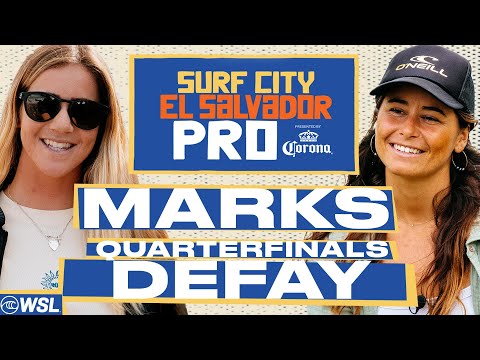 Caroline Marks vs Johanne Defay | Surf City El Salvador Pro Pres By Corona 2024 - Quarters