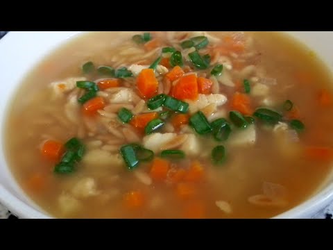 Chicken and Pasta Rice Soup