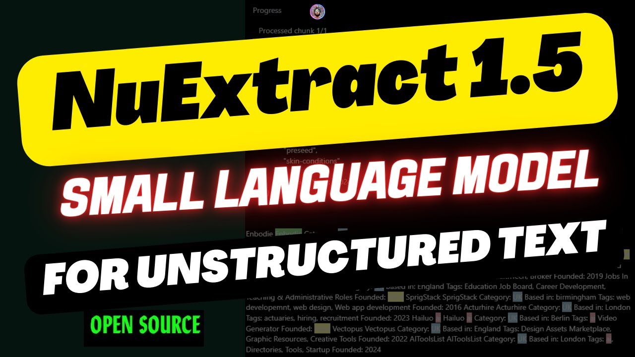 NuExtract 1.5: The Best Open-Source SLM for Text Extraction 🔥