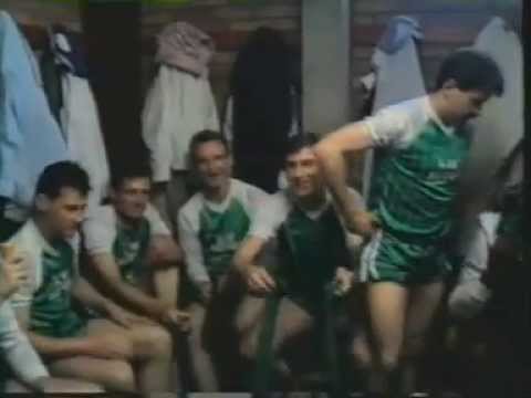 Aylesbury United vs England 1988..in the dressing room