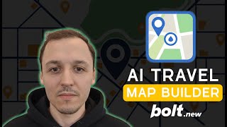 Build AI Travel Map with Bolt.new-Bucharest City