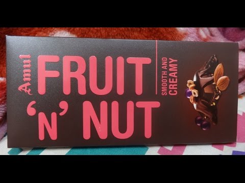New Amul Fruit 'N' Nut Chocolate