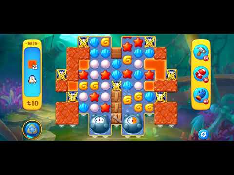 Fishdom level 9925 no boosters フィッシュダム ノーマル