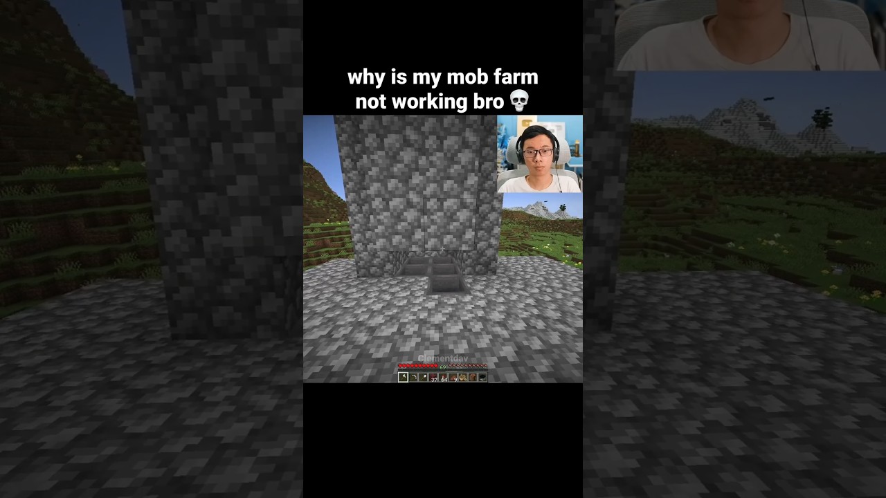 Minecraft Mob Farm Moment