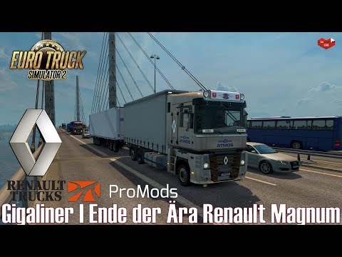ETS2 I Renault Magnum ★ Gigaliner I Ende der Ära Renault Magnum ★ #453 LIVE-Tour  [Deutsch/HD]