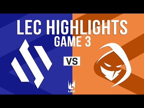 BDS vs RGE Game 3 Highlights | LEC 2025 Spring Week 1 Day 3 | Team BDS vs Rogue G3