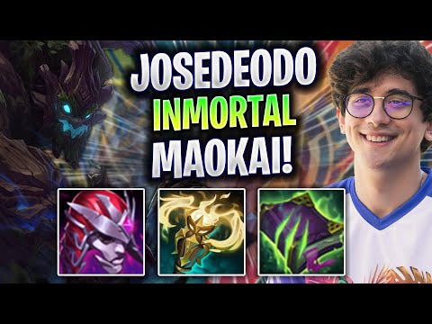 JOSEDEODO ES INMORTAL CON MAOKAI! - EST Josedeodo Juega Maokai Jungla vs Bel'Veth! | Season 2023