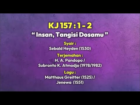 Insan Tangisi Dosamu KJ 157