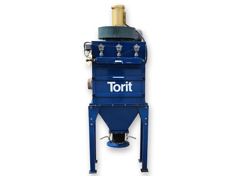 Used Donaldson Torit TD 6-54 Cartridge Pulse-Jet Dust Collection System w/ Fan