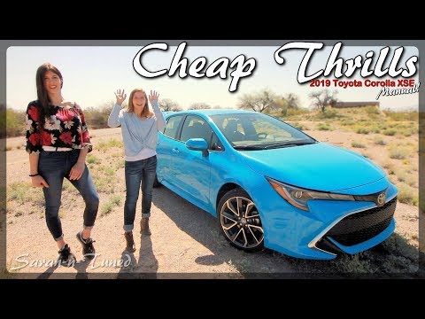 Are Slow Cars More Fun? // 2019 Corolla XSE 6 Speed Manual Trans Review