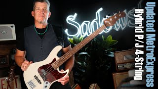 Video thumbnail for 2023 Update | Sadowsky MetroExpress Hybrid P/J 4-String bass | w. Andy Irvine by Sadowsky