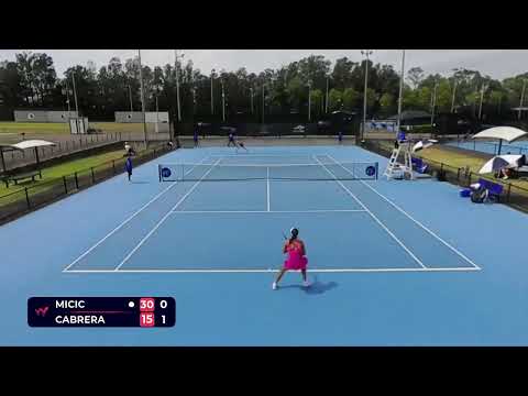 Elena Micic vs Lizette Cabrera AUS R16 W75 Sydney 19 November 2025 Australia