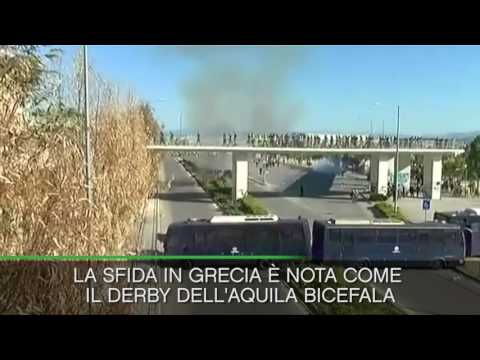 AEK v PAOK clashes, May 6, 2017